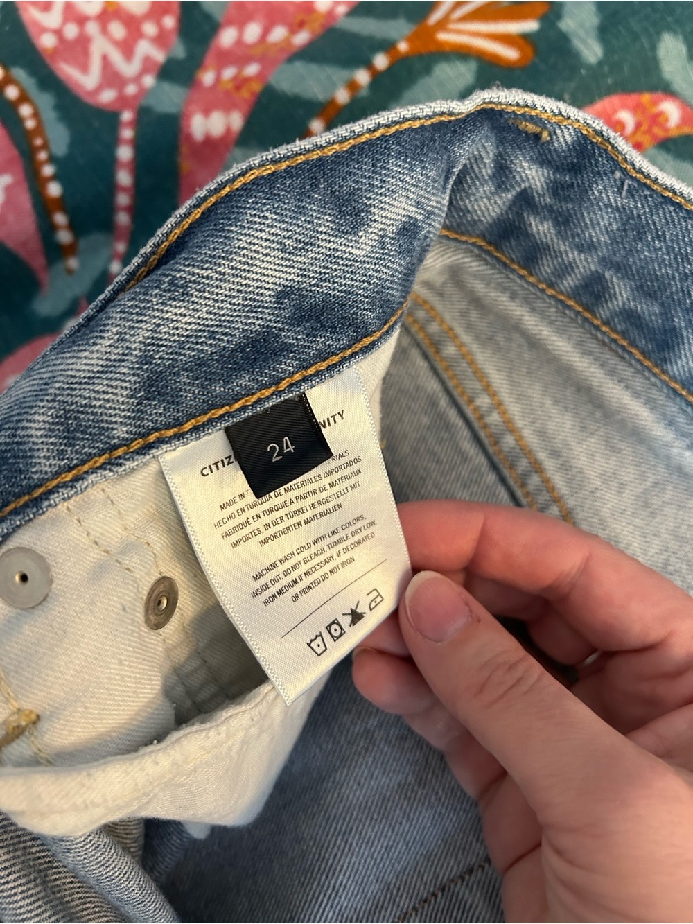 TWO pairs Citizens of Humanity jeans, like new! Style Ayla; 2 different washes. - Picture 12 of 12